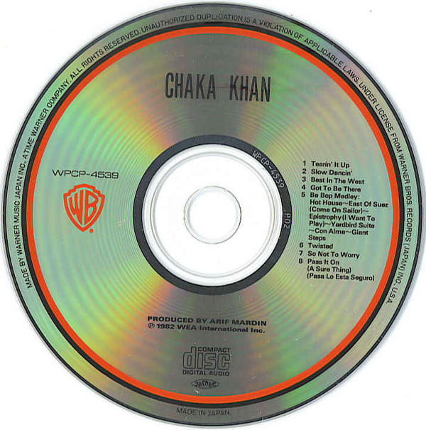 Chaka Khan  Chaka Khan : CD